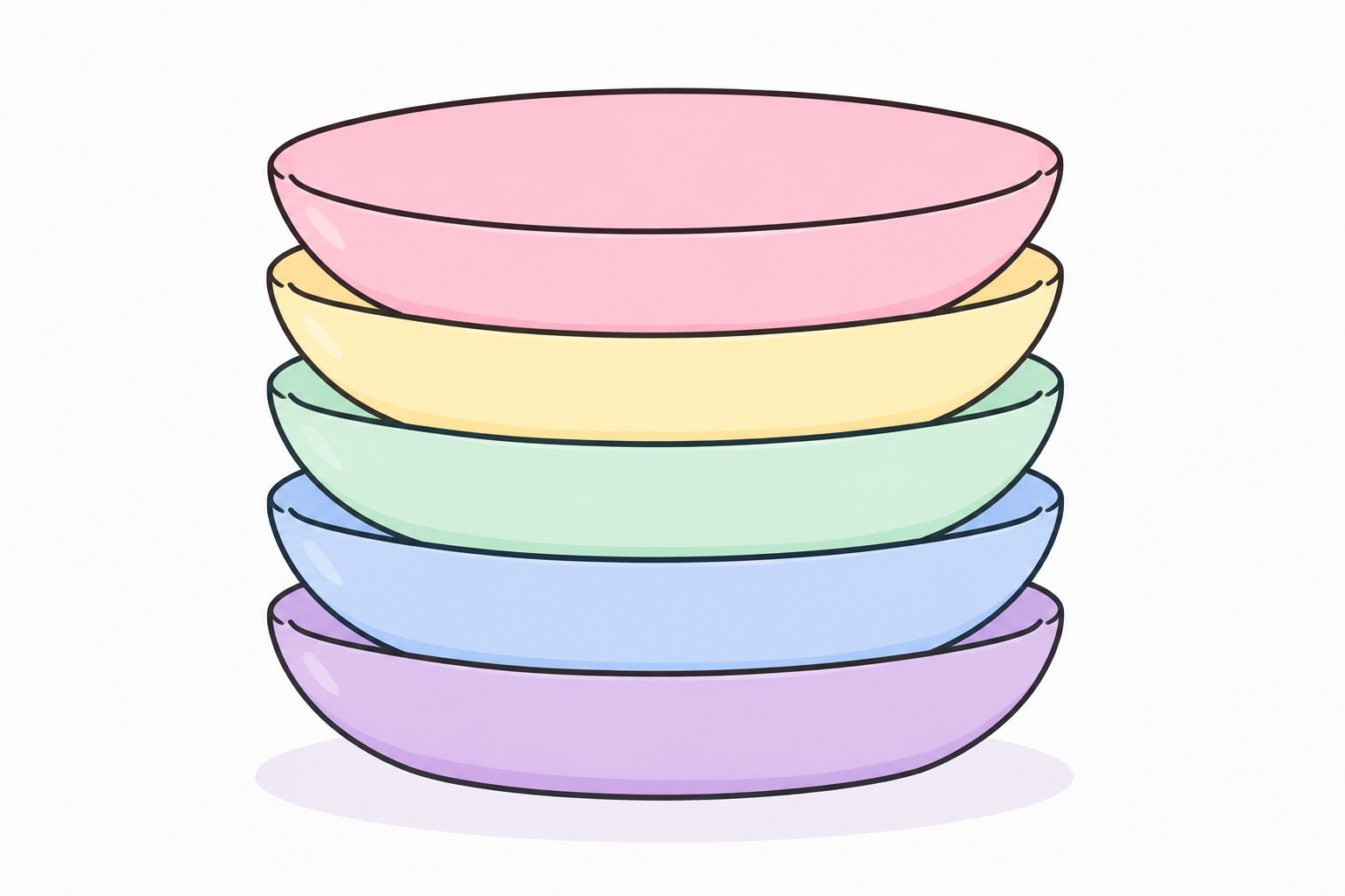 Stack of plates